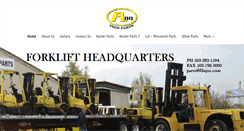 Desktop Screenshot of forkliftheadquarters.com